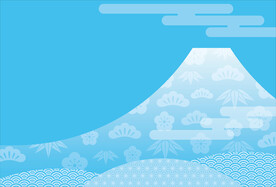 日本富士山背景