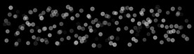 黑白格调光点光晕素材