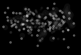 黑白格调光点光晕素材