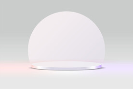 电商立体展台背景