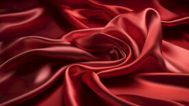 红色绸缎背景