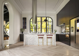 现代轻奢 开放式西厨