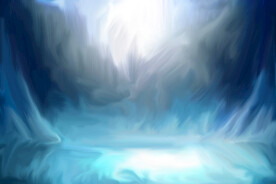 绚丽水彩喷溅数码印花扎染图案