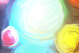 彩色抽象扎染服装印染数码印花