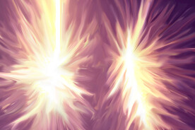  潮流扎染彩色油画数码印花纹理