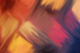  潮流扎染彩色油画数码印花纹理