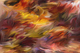 炫彩油画服装数码印花背景纹理