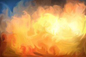 彩色油画服装数码印花背景纹理