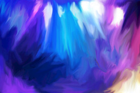 炫彩油画服装数码印花背景纹理