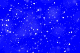 透明雪花粒子免扣下雪素材