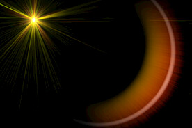 镜头光晕光效灯光滤镜效果图片