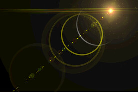 镜头光晕光效灯光滤镜效果图片