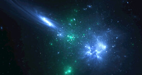 璀璨宇宙星空图片素材