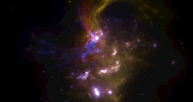 璀璨宇宙星空图片素材