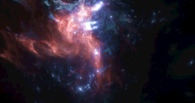 璀璨宇宙星空图片素材