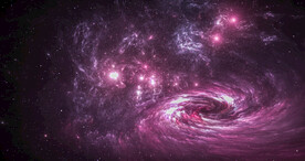 绚丽宇宙星空图片素材