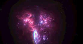 绚丽宇宙星空图片素材