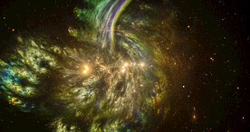 震撼宇宙星空图片素材