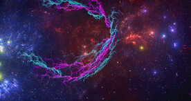 唯美宇宙星空图片素材