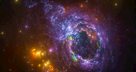 绚丽宇宙星空图片素材