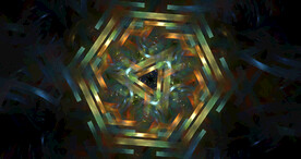 炫酷光影粒子晚会舞台背景图