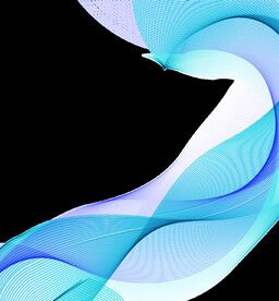 蓝色抽象科技线条背景