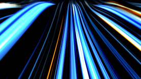 蓝色抽象科技线条背景