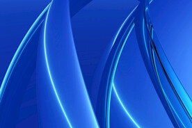 蓝色抽象科技线条背景