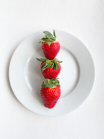 一盘草莓