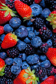 草莓蓝莓