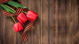 玫瑰花地板木纹背景