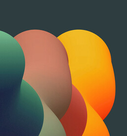 3d炫彩渐变抽象扭曲背景