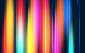 炫彩发光几何线条抽象背景