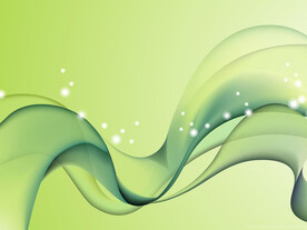 绿色抽象科技线条背景