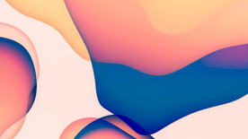 炫彩3d玻璃感科技线条抽象背景