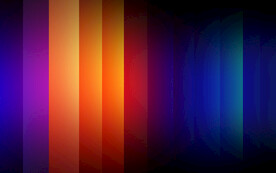 彩色发光光线抽象科技线条背景