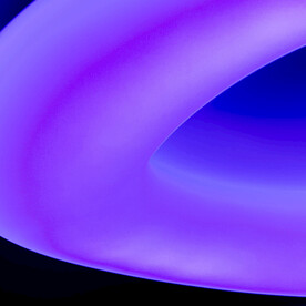 蓝色3d炫彩渐变抽象扭曲背景