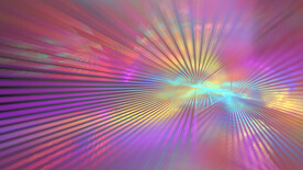 彩色玻璃延伸发光线条爆炸背景