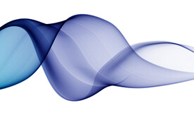 蓝色渐变抽象科技线条背景