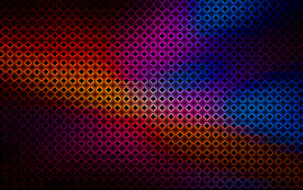 暗色绿色渐变几何抽象背景