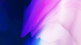 紫色抽象拉丝3D流体线条渐变