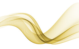 黄色渐变抽象科技线条背景