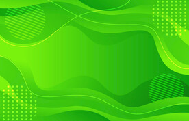 绿色渐变抽象科技线条背景
