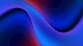 蓝色渐变抽象科技线条背景