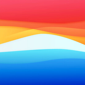 彩色渐变抽象科技线条背景