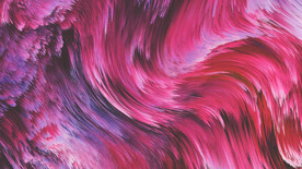 3d炫彩颜料粒子大爆炸背景