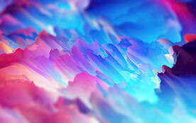 3d炫彩颜料粒子大爆炸背景