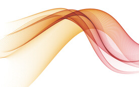 炫彩渐变抽象科技线条背景