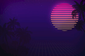 绚丽酒吧歌舞表演节目舞台背景图