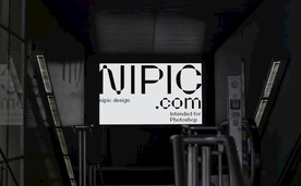 户外广告牌样机